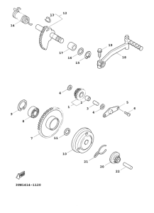 XC125FI Стартер
