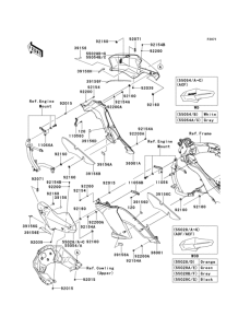 KLZ1000 Обтекатель цепнральный