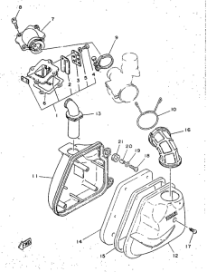 YN50 Впускная система