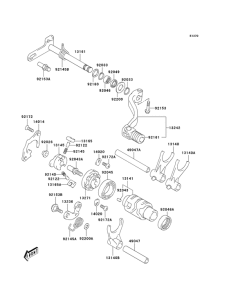  Переключатель передач