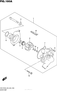 GSX-S750 (ABS) Водяной насос