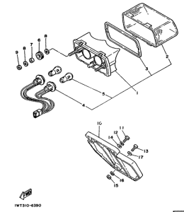 RD350LC Фонарь