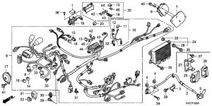NSS250 (ABS) Harness wire
