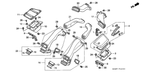 GL1500SE Воздуховод