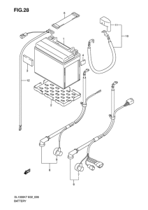 DL1000 Аккумулятор