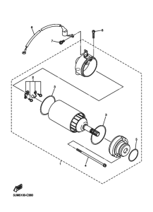 WR250F Стартер
