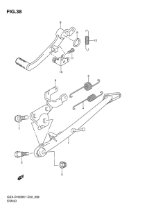 GSX-R1000 Stand comp