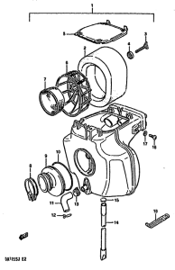 DR125 Воздухоочиститель