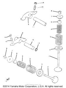 TW200EC Клапана