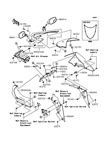 ZX1000 Обтекатели