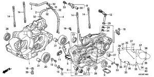  Картер двигателя