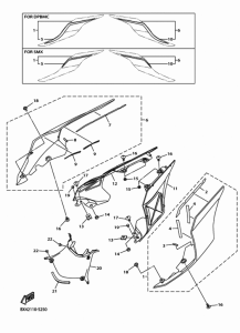 YZF-R1 Боковые обтекатели
