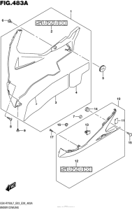 GSX-R750 Under Cowling