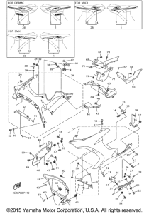 YZF-R1 Обтекатели