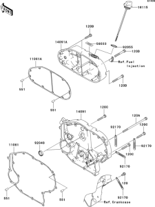  Крышки двигателя правые