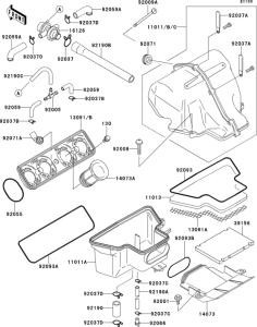 ZX600 Air filter(1 / 2)
