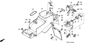 CBR900RR Заднее крыло