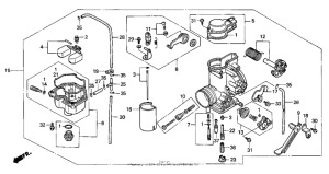 XR600R Карбюратор