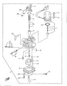 YA50R Карбюратор