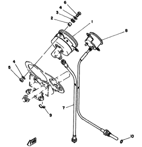 TZ250F Приборы