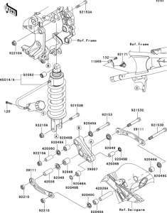 ZG1400 Подвеска  /  амортизатор