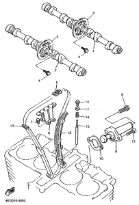 XJR1300 Camshaft. chain