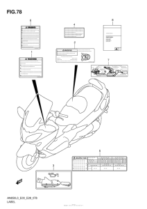 AN650 Label (An650L3 E33)