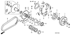 FES150 Вариатор