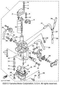 TW200HC Карбюратор