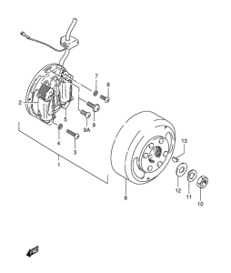 TS125 Зажигание