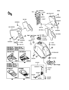 KL110 Топливный бак