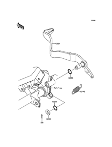  ブレーキペダル