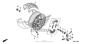 NPS50 Переднее колесо