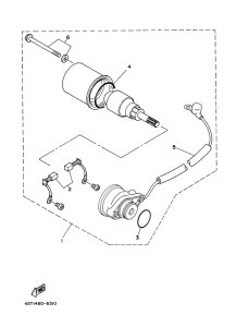 T105SE Стартер