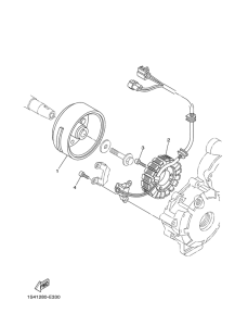 YBR250 Генератор