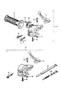 TS50 Left handle switch