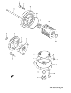 DR125 Маслонасос