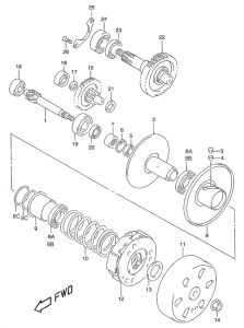 AY50 Трансмиссия