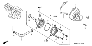  Водяная помпа