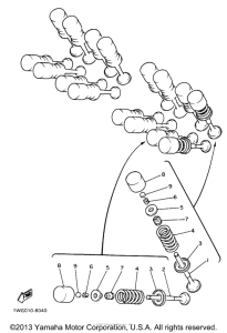 FZR600RHC Клапана