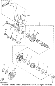 WR400FL Стартер