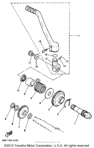YZ250A Стартер