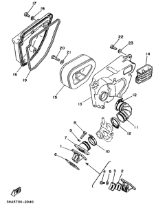 AG100 Впускная система