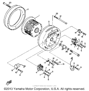 YAS1C A - c - magneto generator