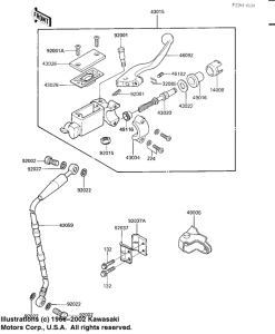  Передний тормозной цилиндр