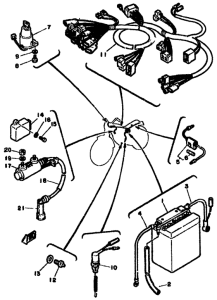 SR250 Электрика 1