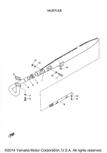 MJ2 Выхлопная система