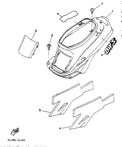 CW50 Боковые обтекатели