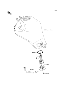EX650 Топливный насос