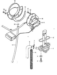 GSX1100 Топливный кран